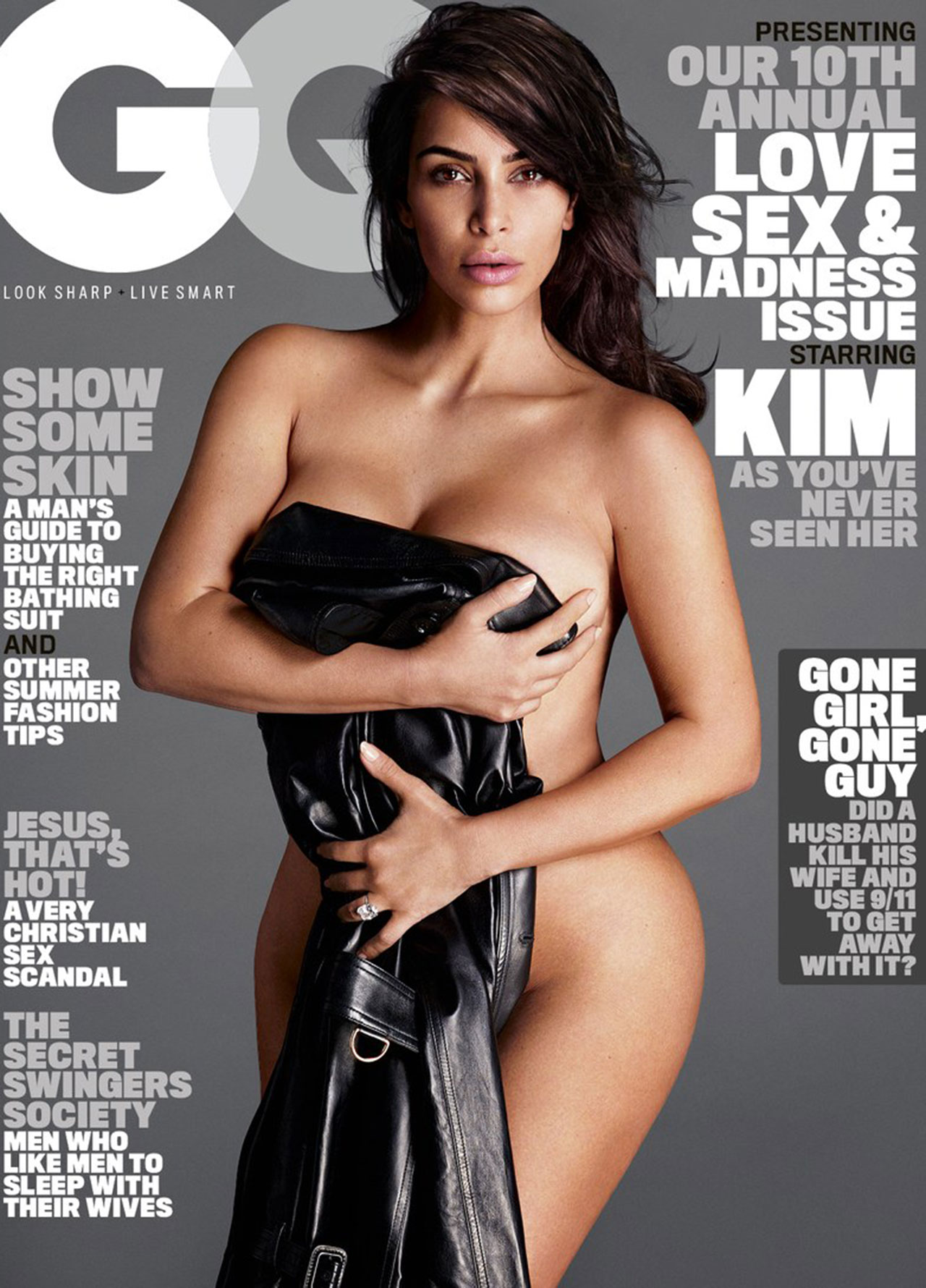 Kim Kardashian has another try at breaking the internet on the cover of US GQ image