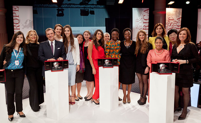 En la imagen, las finalistas de la pasada edición 2014. 