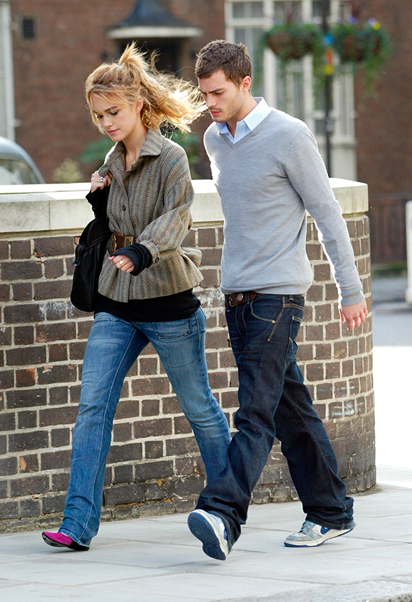 Jamie Dornan y Keira Knightley, en 2005. Fueron pareja durante dos años. © Cordon Press