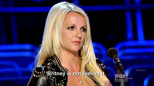 "Britney no lo está sintiendo".