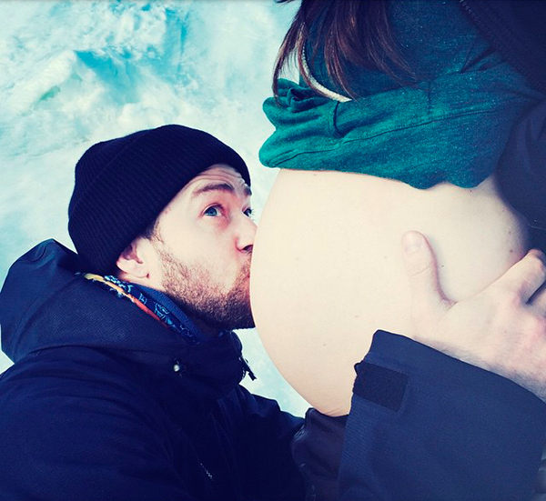 Con esta instantánea confirmaban el embarazo, hace poco más de dos meses. © Instagram @justintimberlake