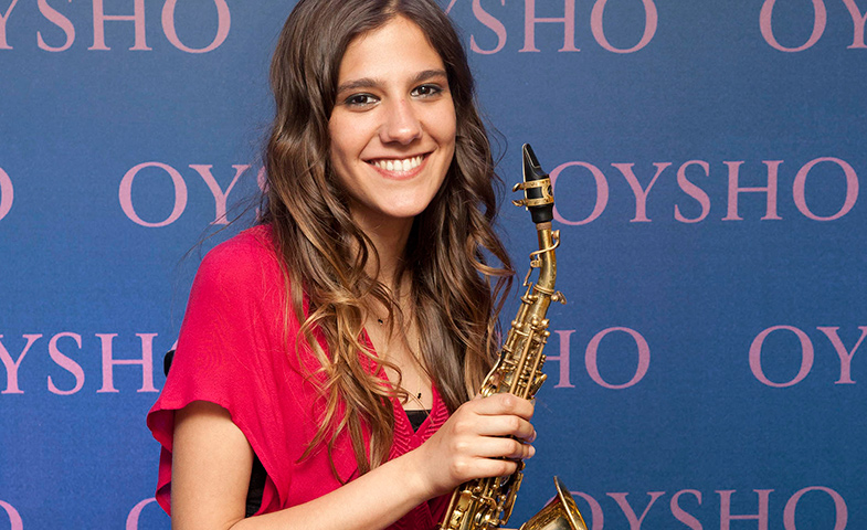 En la imagen, Eva Fernández, una de las grandes promesas del jazz nacional. © Cortesía de Oysho. 