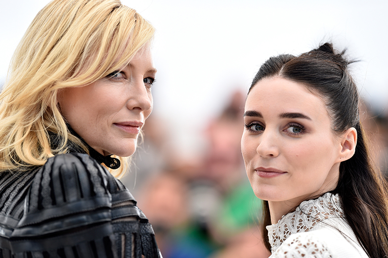 Cate Blanchett y Rooney Mara protagonizan una de las películas favoritas de la crítica. © Getty Images