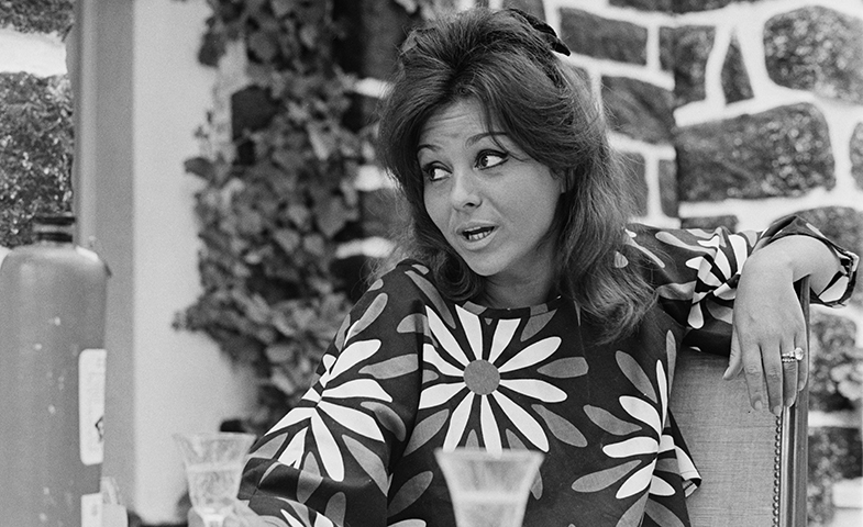 Marujita Díaz en 1965 en Madrid. © Getty Images
