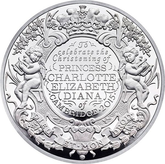 Así es el diseño de la moneda que celebra el bautizo de la Princesa.