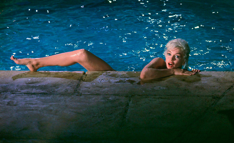 Marilyn Monroe en la inacabada Something's Gotta Give (1962). 
