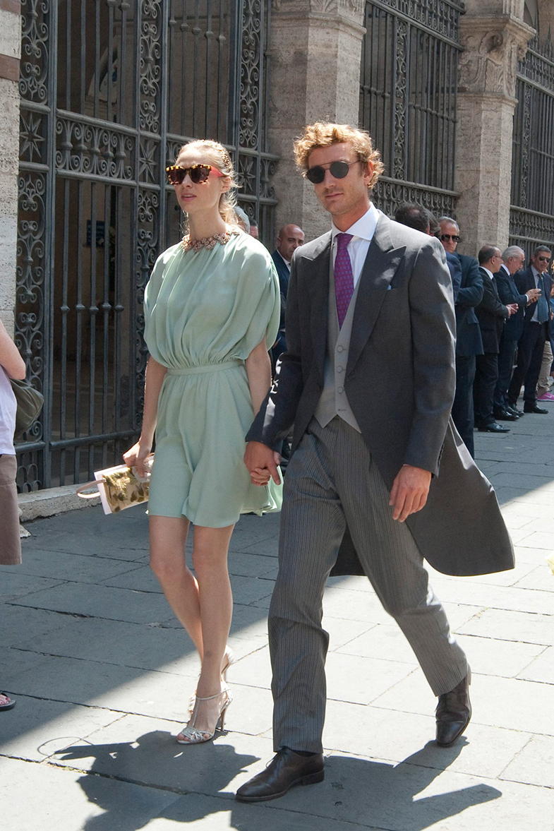 Beatrice y Pierre en la boda del heredero de Getty Images. / © Getty Images 