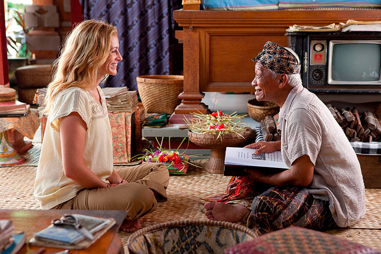 En “Come, reza, ama” Julia Roberts encuentra en Bali la paz espiritual. No hace falta irse tan lejos para buscarla, aunque si puedes… un viaje así no le amarga a nadie.