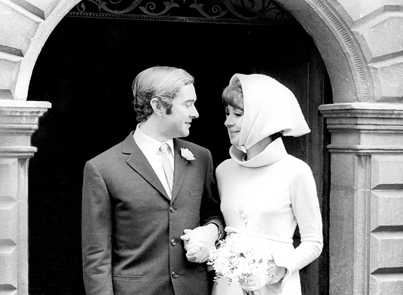 En 1969 Audrey se casaba  en Suiza con el italiano Andrea Dotti. Pocos meses después nacía su segundo hijo, Luca. © Cordon Press