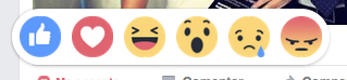 Los nuevos botones de Facebook son un pequeño paso para la humanidad.