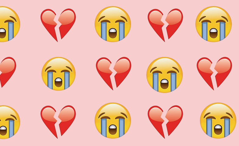 Todas las rupturas en Facebook deberían ilustrarse con emojis. Es la forma. 
