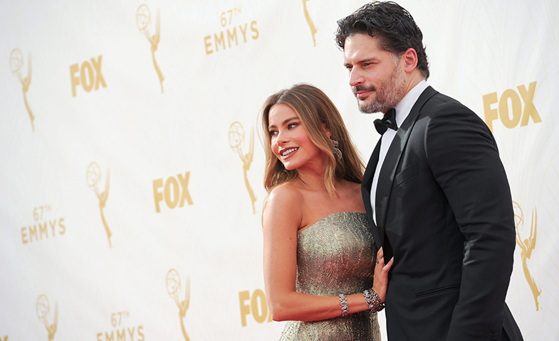 Sofia y Joe, juntos sobre la alfombra roja de los Emmy el pasado mes de septiembre. © Cordon Press