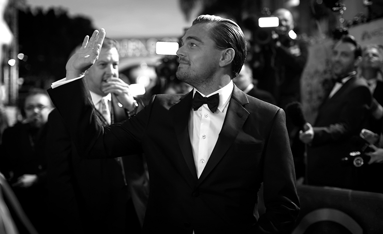 Leonardo DiCaprio, Mejor actor en una película drama por 'El Renacido'. © Getty Images