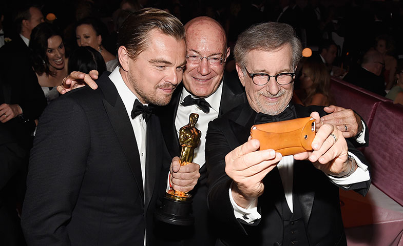 ¿Que quieres un selfie conmigo, Spielberg? Bueno, vale, POR QUÉ NO. © Getty Images