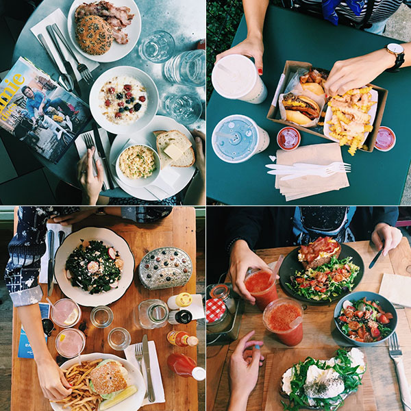 Después de hacer la foto salivando... ¡a comer! © Instagram @celcuervo