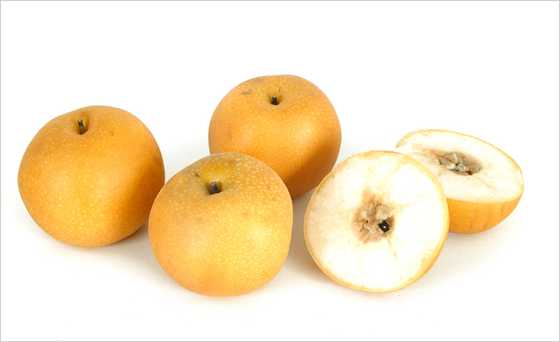 Físicamente, el nashi, parece más una manzana que una pera. © Cordon Press