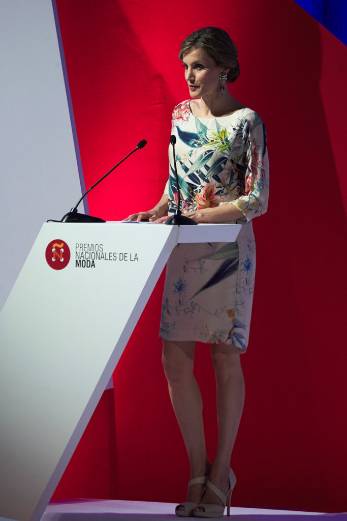 Doña Letizia durante su discurso. © Getty Images