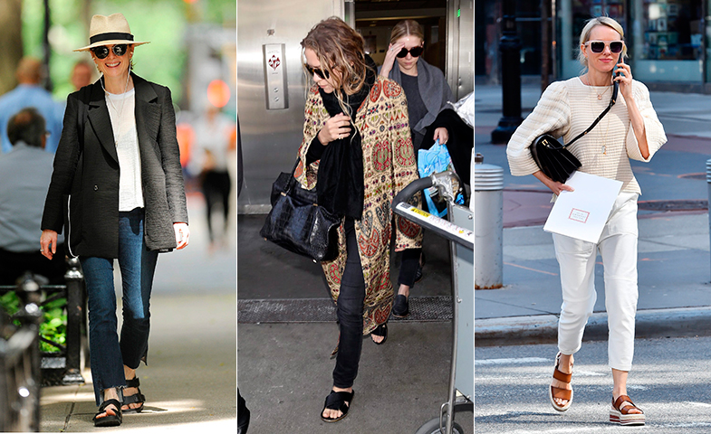 Julianne Moore, Mary Kate Olsen y Naomi Watts se rinden a diario a la comodidad de este calzado. © Cordon Press