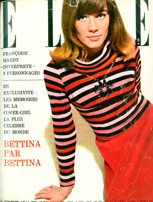 El 13 de diciembre de 1963 la portada de la versión francesa de Elle cambiaría la historia de Sonia Rykiel.