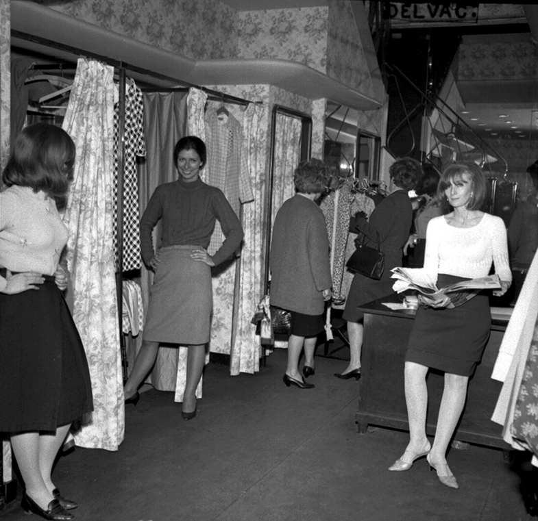 Sonia Rykiel empezó vendiendo sus creaciones en la boutique de su marido, 'Laura', para abrir su propia tienda en 1968 en la orilla izquierda del Sena. © Cordon Press