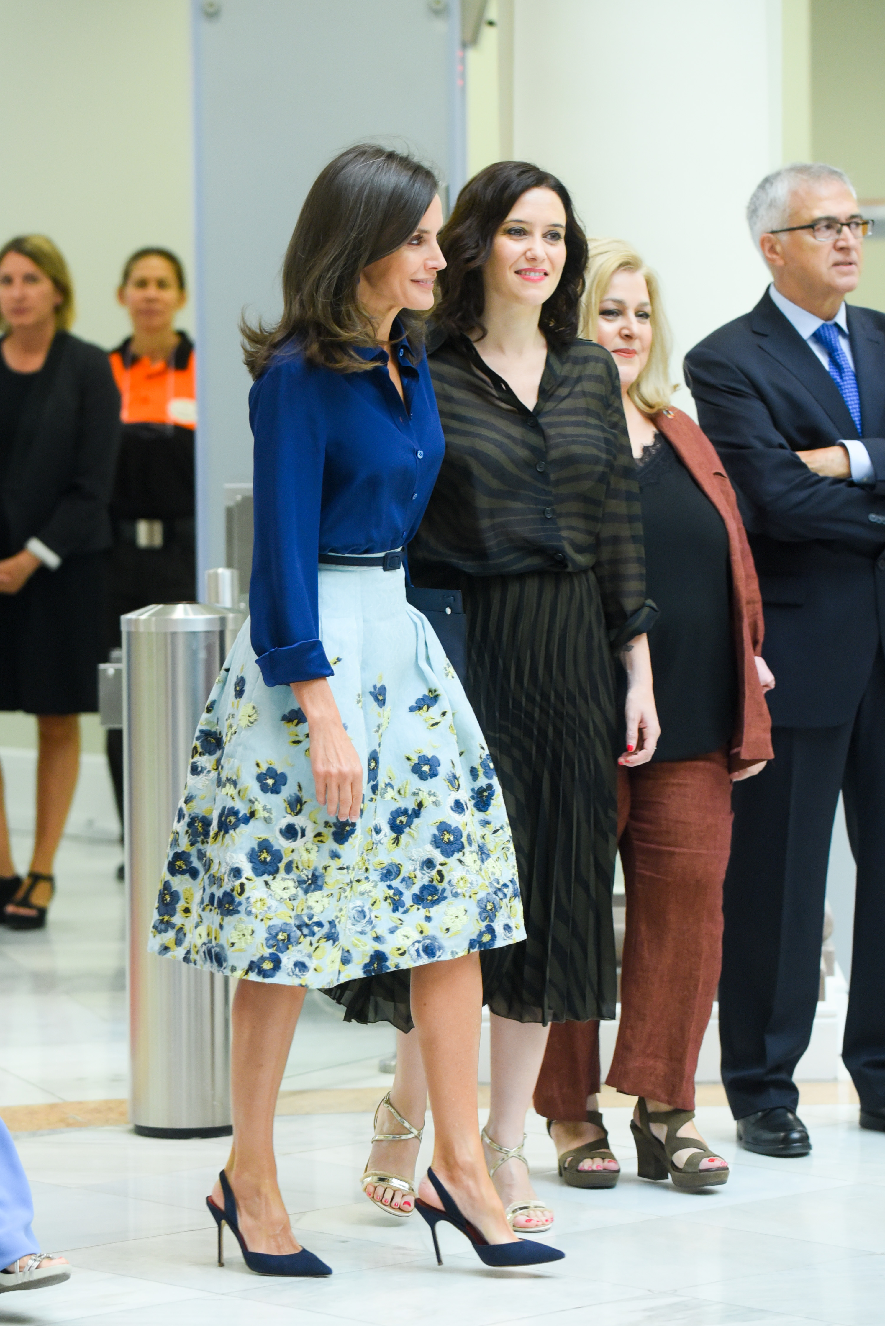 La reina Letizia recupera un conjunto de Carolina Herrera de 2015