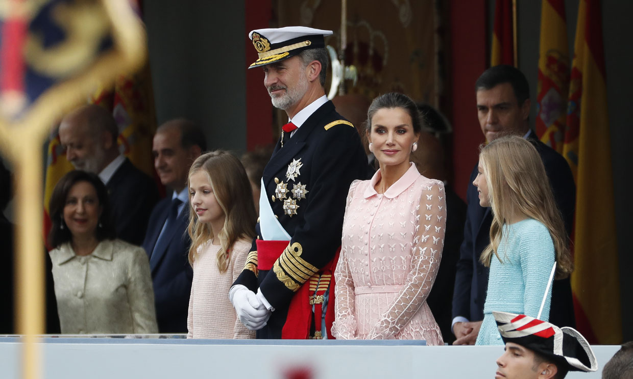 EL look de la reina Letizia en el Día de la Fiesta Nacional