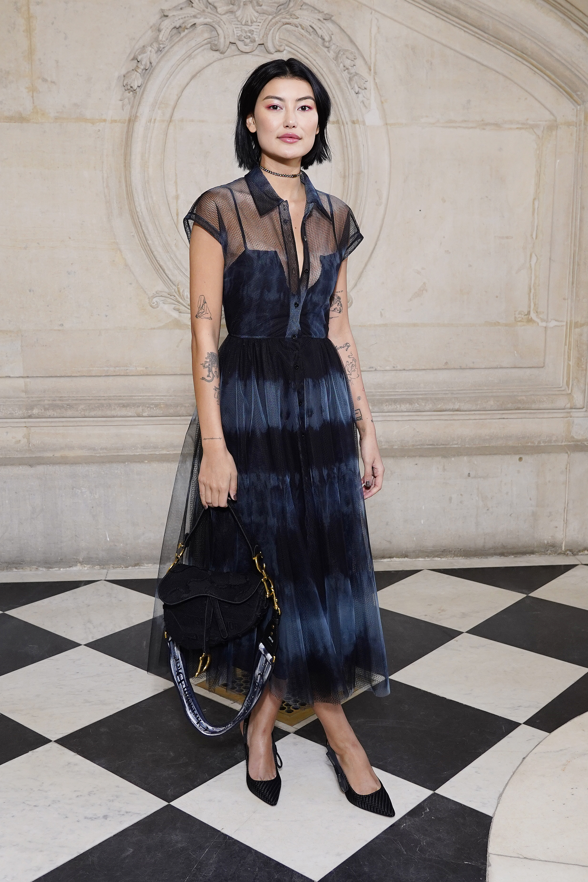 El 'front row' del desfile de Alta Costura de Dior en París se llenó de