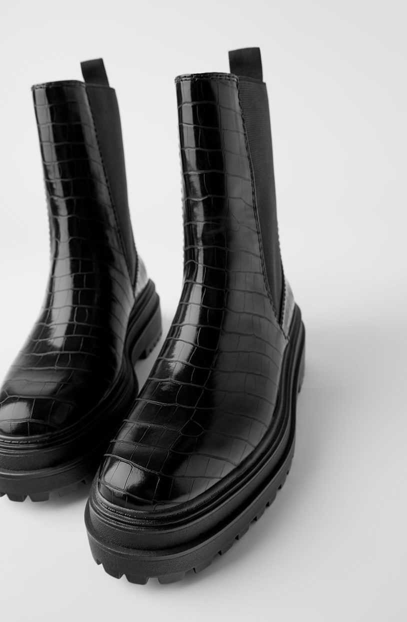 Zara lanza una nueva versión de sus botas track más vendidas