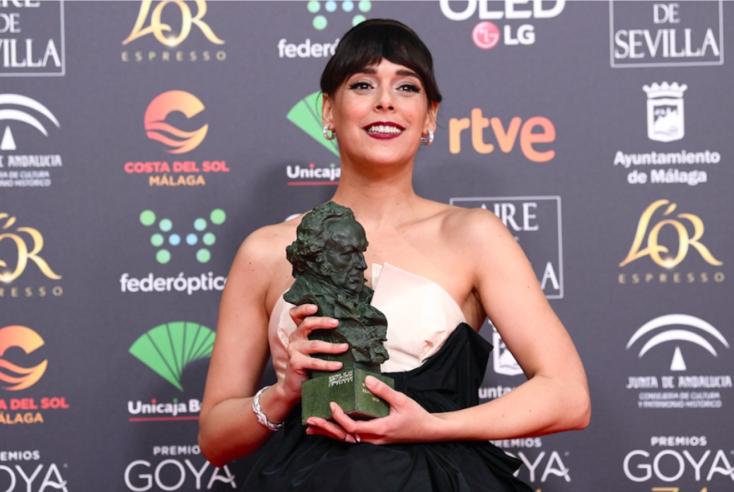 El beauty look ganador de Belén Cuesta en los Goya 2020