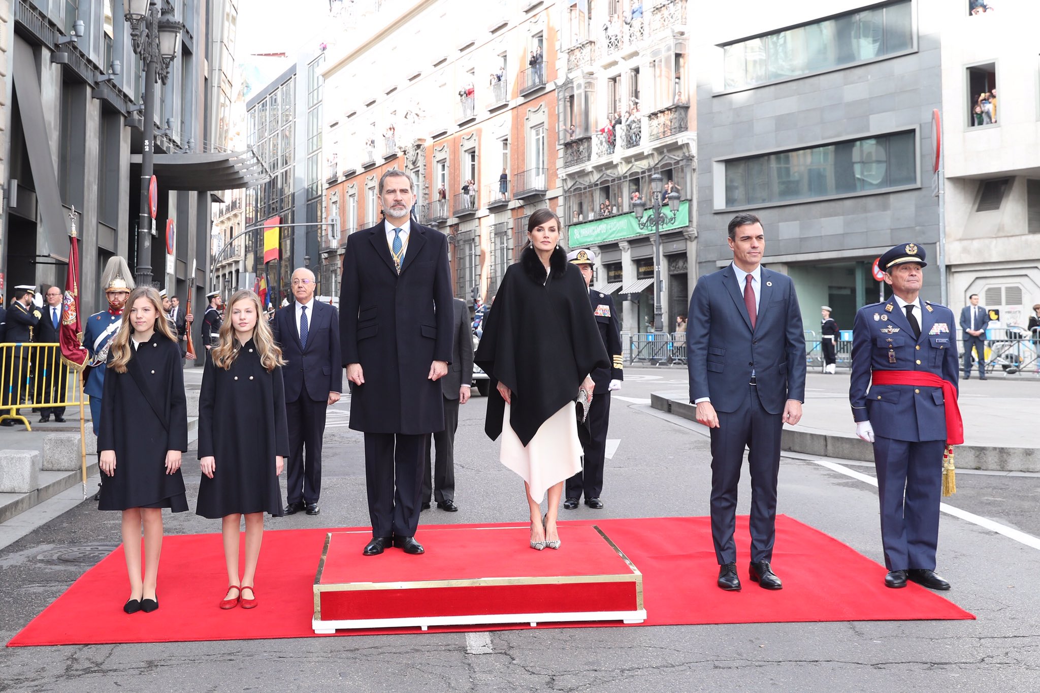 La reina Letizia elige el blanco para el acto de apertura de las Cortes