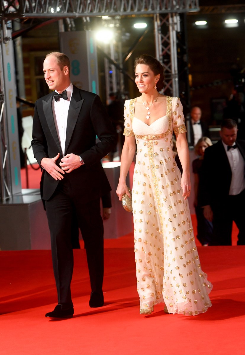 Kate Middleton repite un vestido de Alexander McQueen en los Premios BAFTA 2020