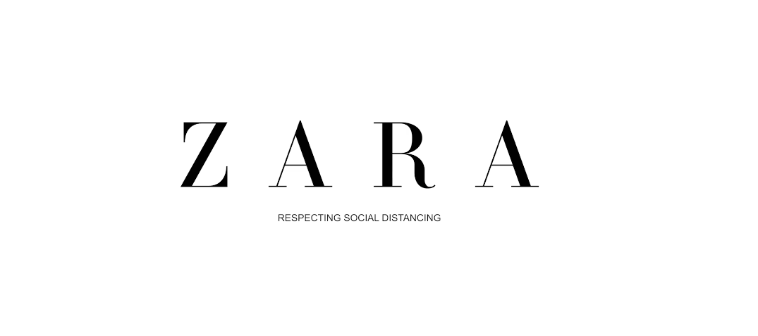 Zara incluye la distancia social en su logo y lanza un precioso mensaje de unión