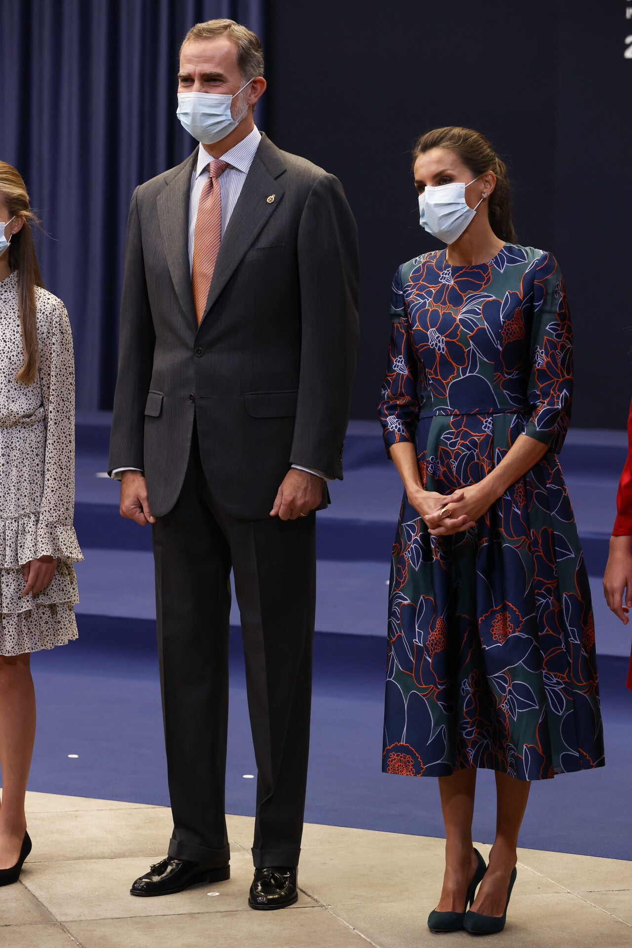La reina Letizia recupera su Carolina Herrera para el evento matinal de los premios Princesa de Asturias 2020