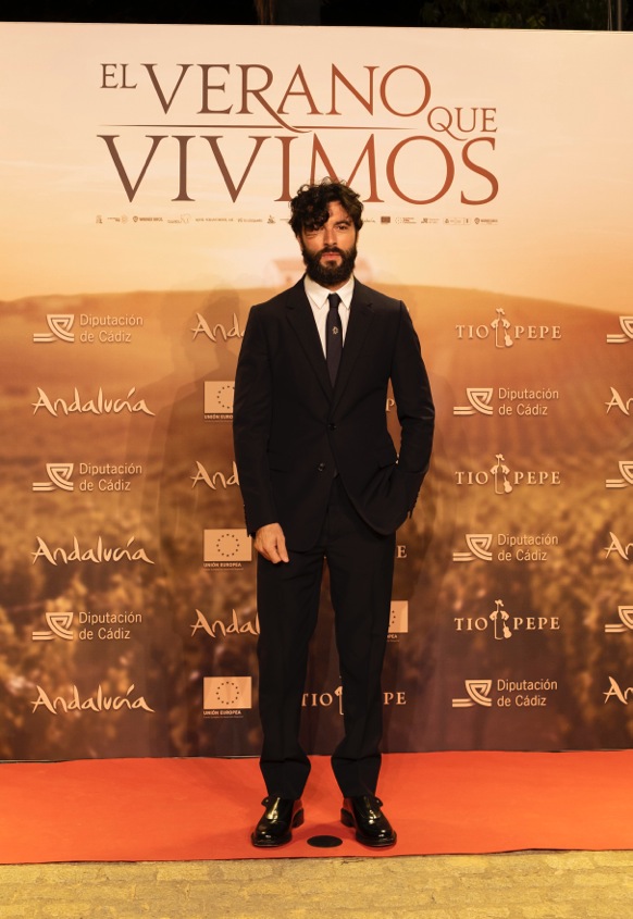 Javier Rey presenta en Jerez 'El verano que vivimos' de Dior Men