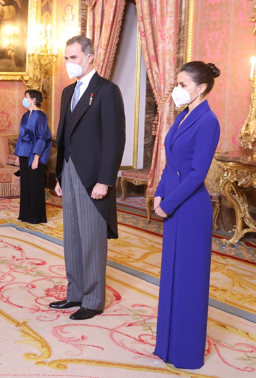 La reina Letizia recupera su vestido de gala más aplaudido