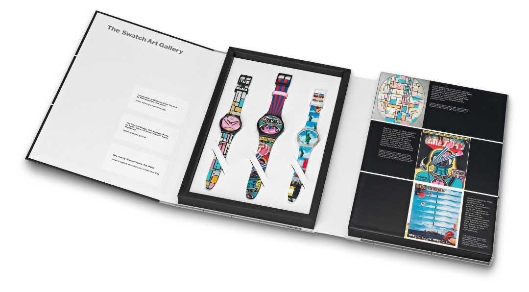 Nuevo objeto de deseo: la colección de relojes artísticos Swatch X MoMa 