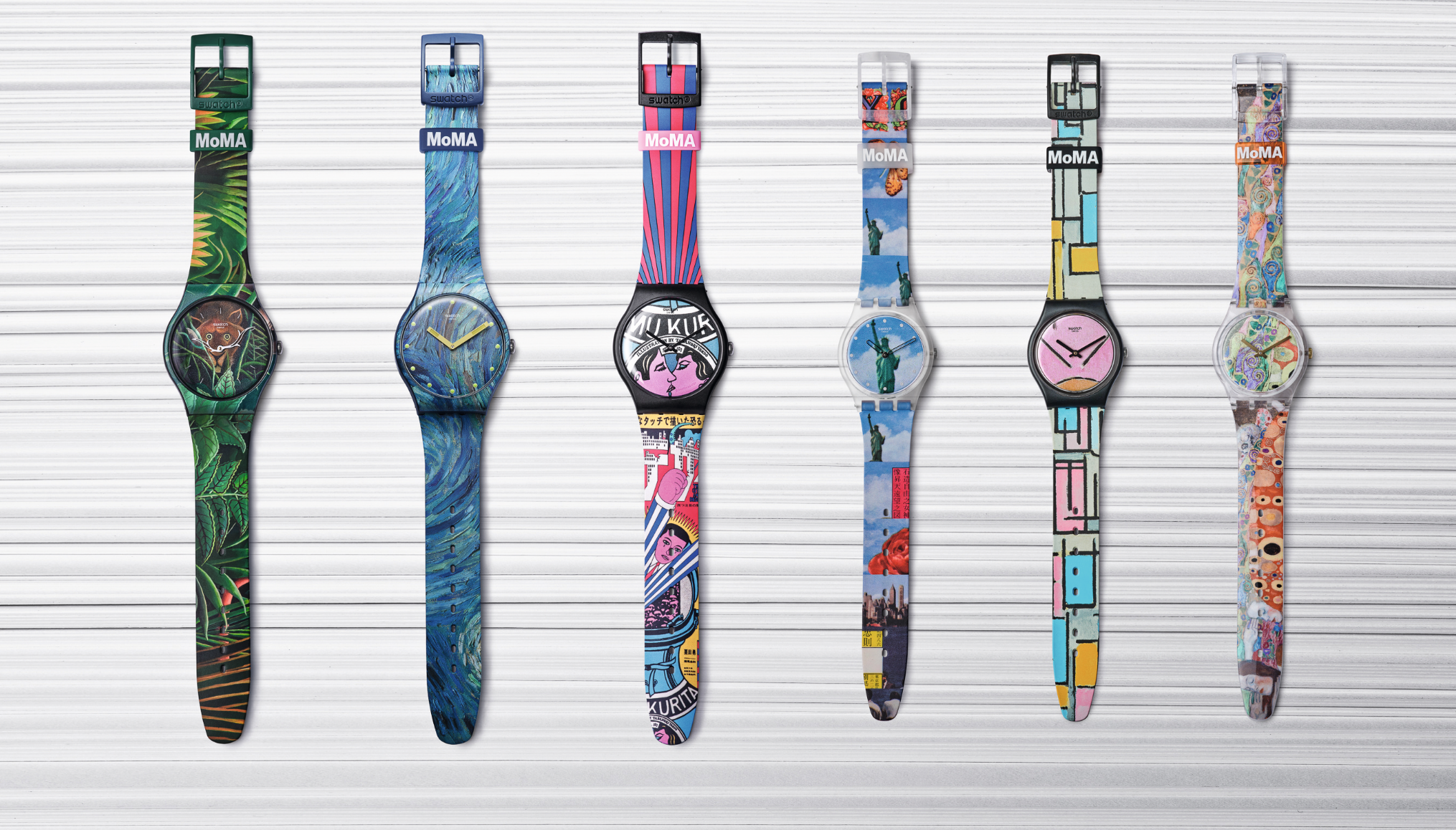 Nuevo objeto de deseo: la colección de relojes artísticos Swatch X MoMa