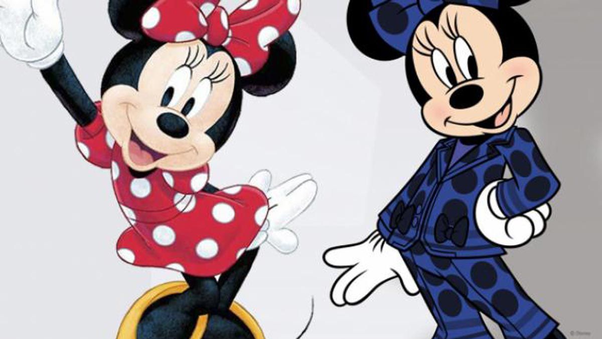 Minnie Mouse se viste de pantalón diseñado por Stella McCartney