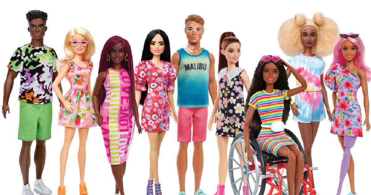 Baron mus eller rotte gå Barbie amplía su colección más inclusiva: Barbie Fashionistas 2022