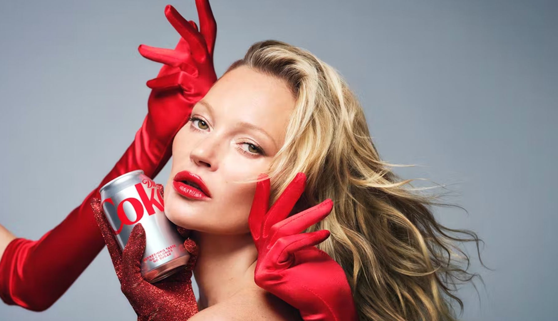 Kate Moss es la nueva directora creativa de Coca-Cola Light