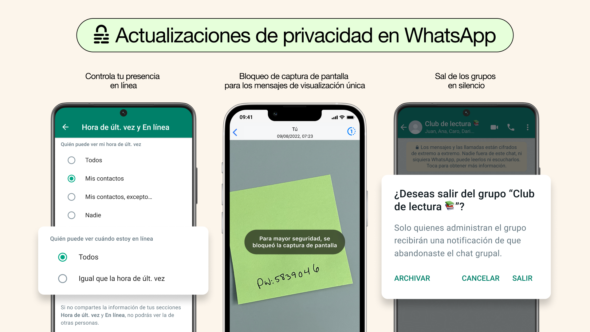 Estas son las nuevas funcionalidades de Whatsapp