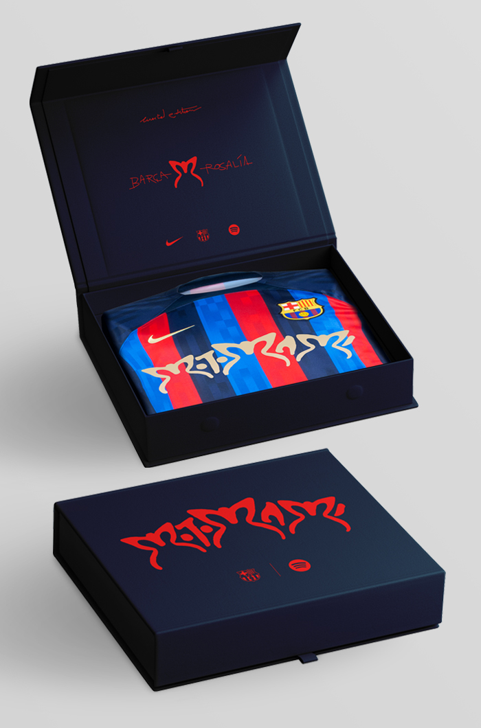El Barça presenta su camiseta ‘Motomami’ junto a Rosalía
