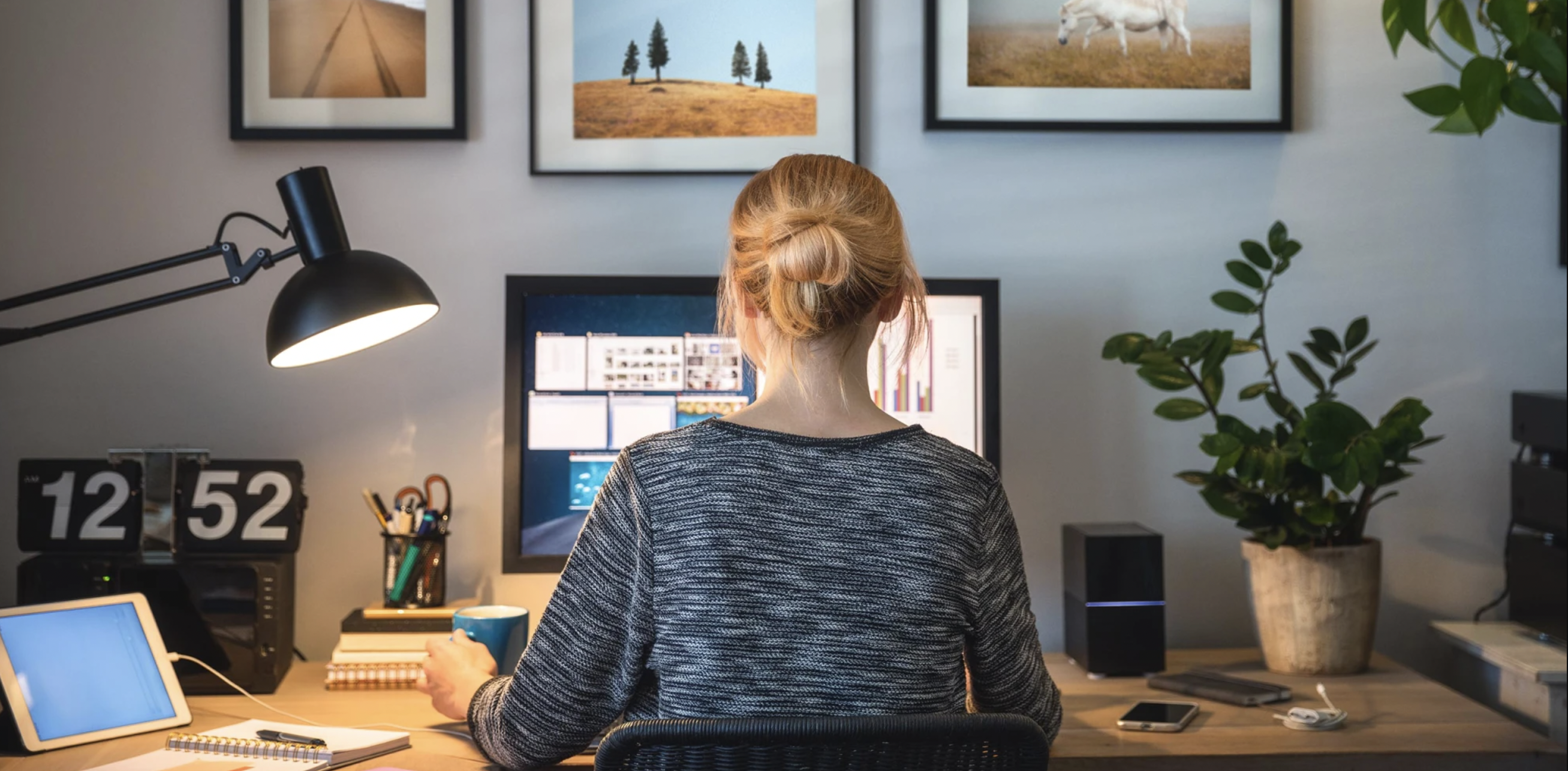 Reinventa tu espacio de trabajo: 5 objetos para amar el lugar desde el que haces home office