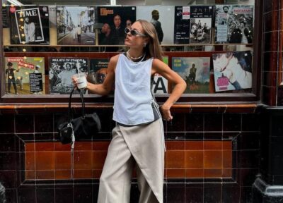 Ni baggy ni skinny: El pantalón wrap reclama su trono como la silueta definitiva de la primavera.