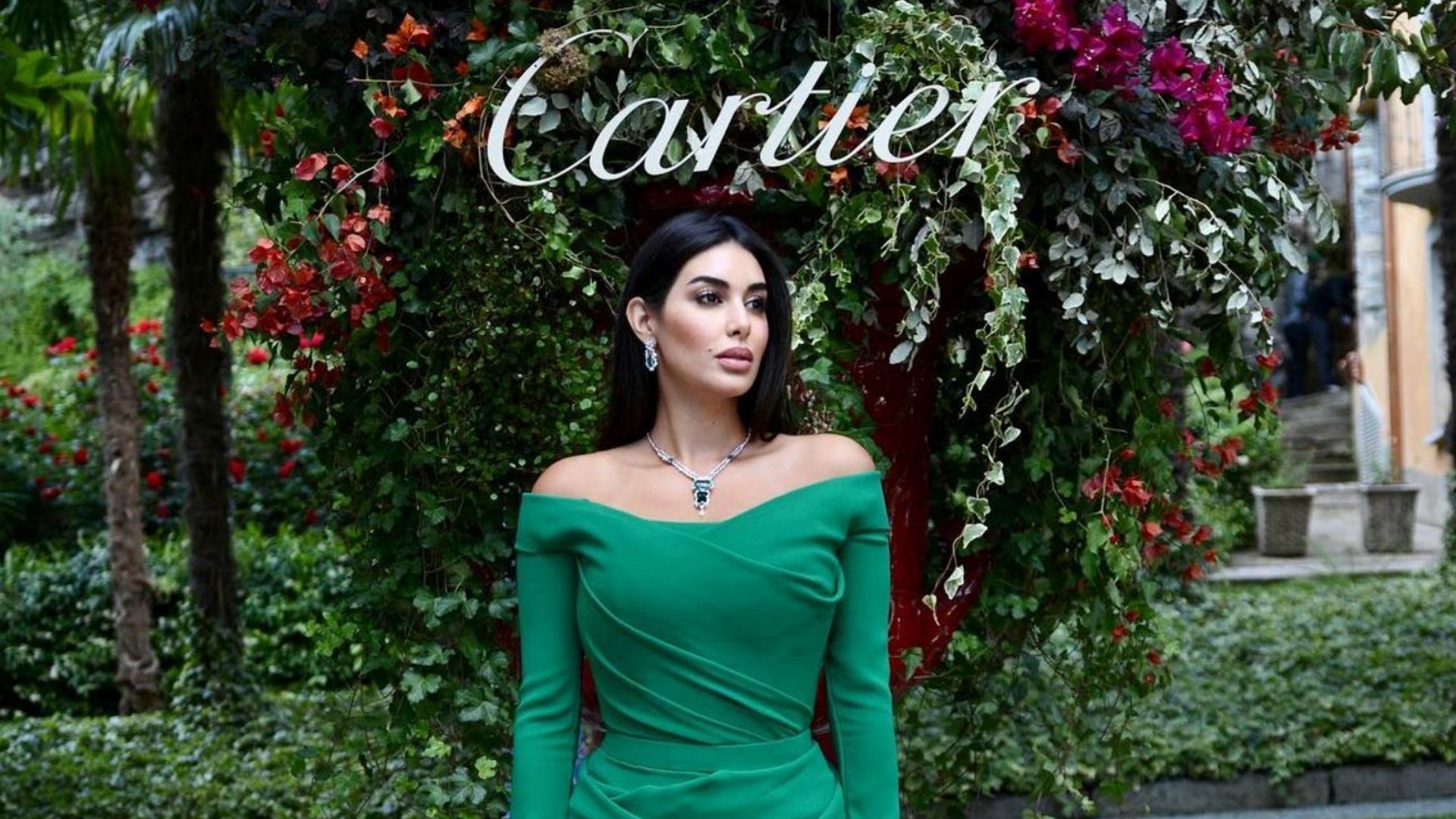 Yasmine Sabri Is Celebrating Cartier's Latest Jewlery Collection