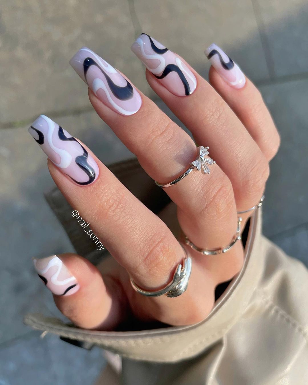 festival-inspired nail art