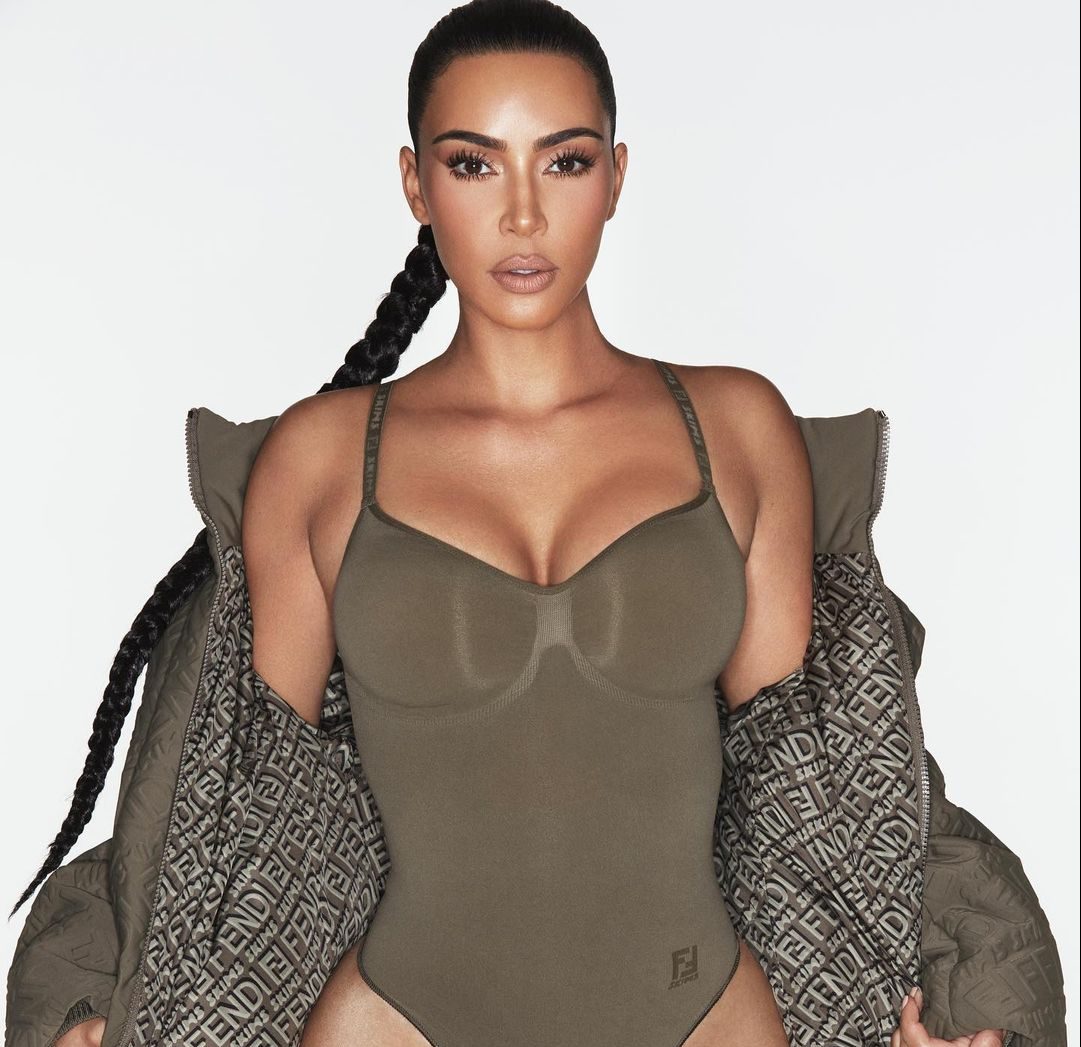 Kim Kardashian Just Announced A Fendi X Skims Collab