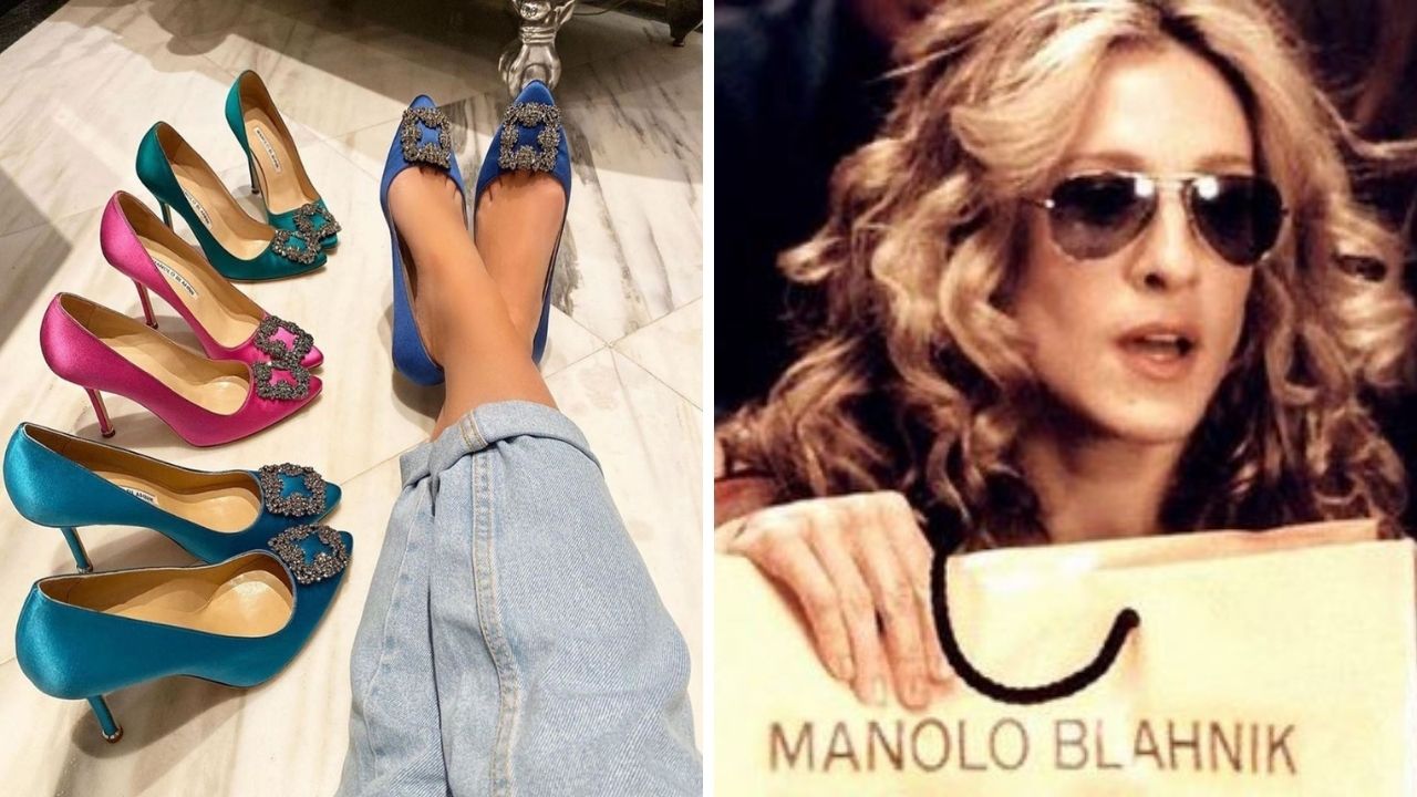 Manolo Blahnik bags: Sex and the City's Carrie Bradshaw Would Carry – The  Hollywood Reporter