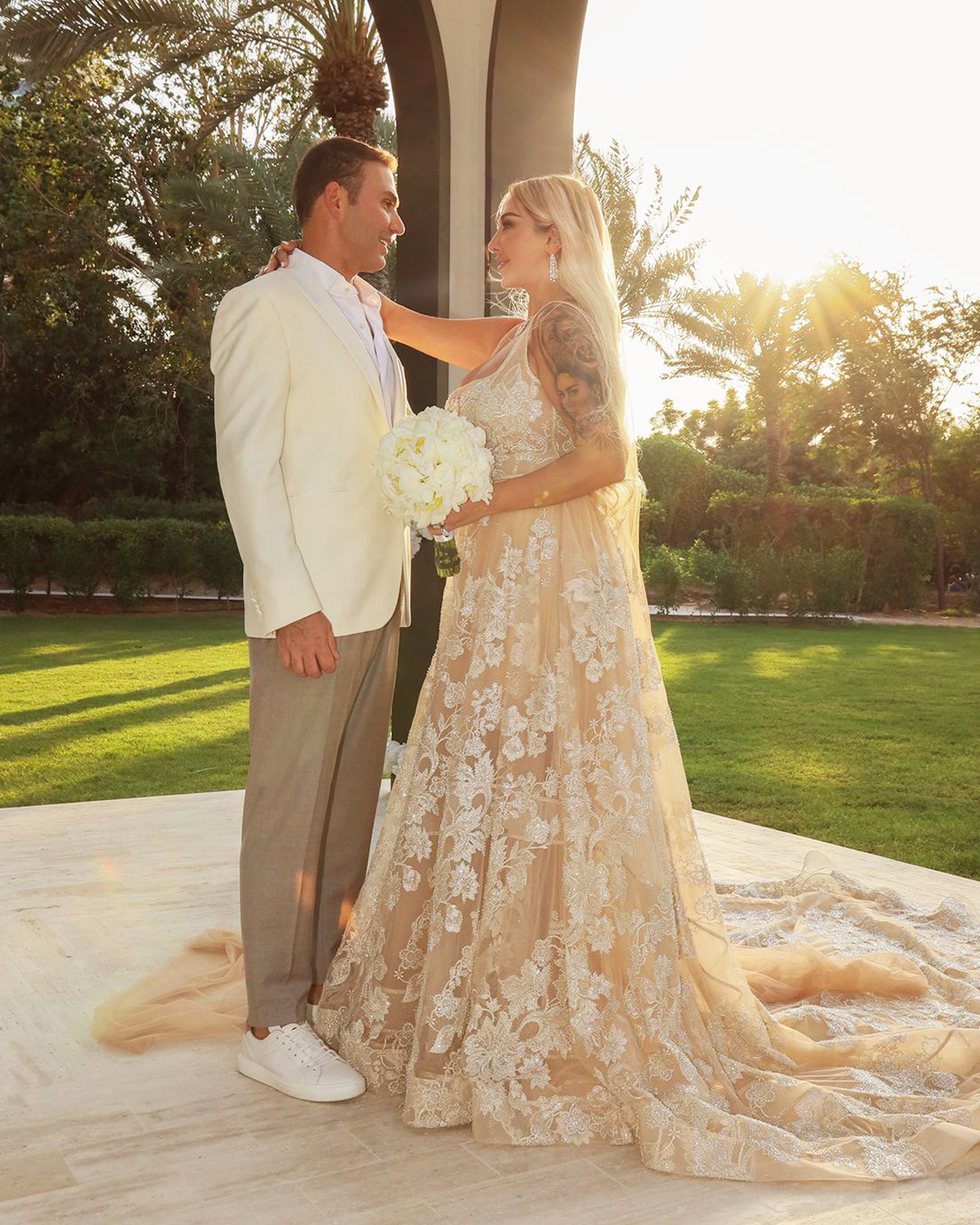 Joelle Mardinian-vow renewal-Esposa