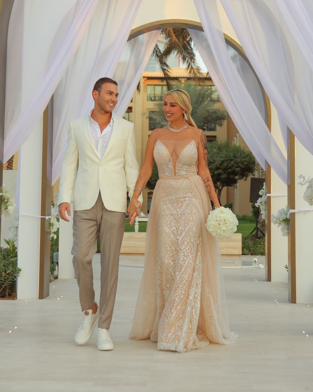 Joelle Mardinian-vow renewal-Esposa